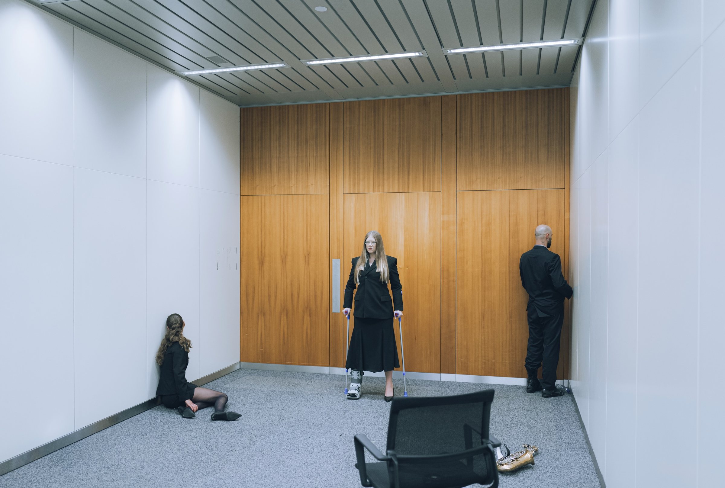 Fotografie — inszenierte Büroserie